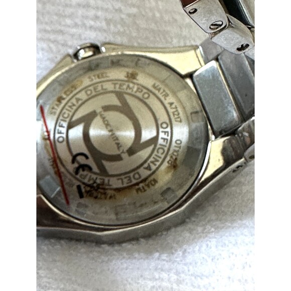 MEN'S OFFICINA DEL TEMPO Men's Watch OT1028 8" LONG 42MM  (124937-5) Pink - Picture 2 of 5